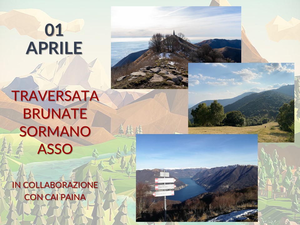 Traversata Brunate-Sormano