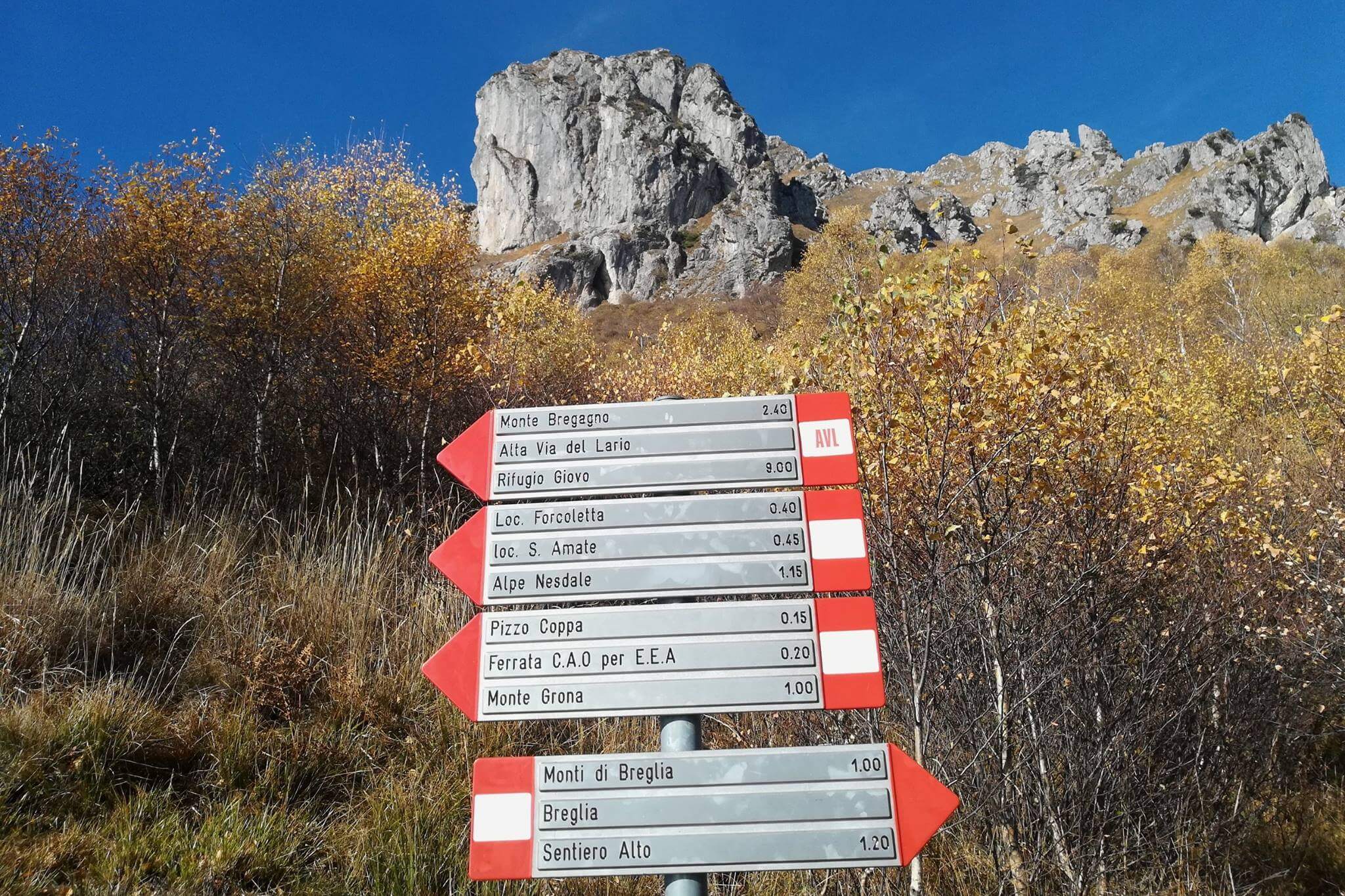Monte Grona - Ferrata del centenario